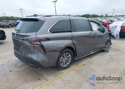 2024 Toyota Sienna Xle z USA, uszkodzony, nr VIN 5TDYRKEC2RS220855